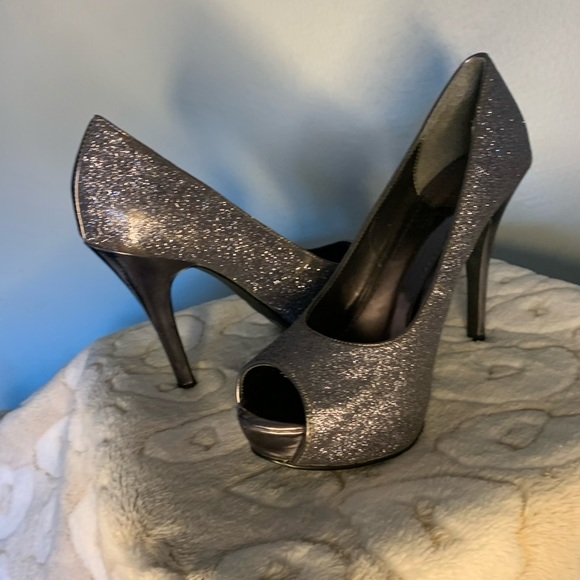 Jacqueline ferrar Silver High heels - Picture 2 of 9